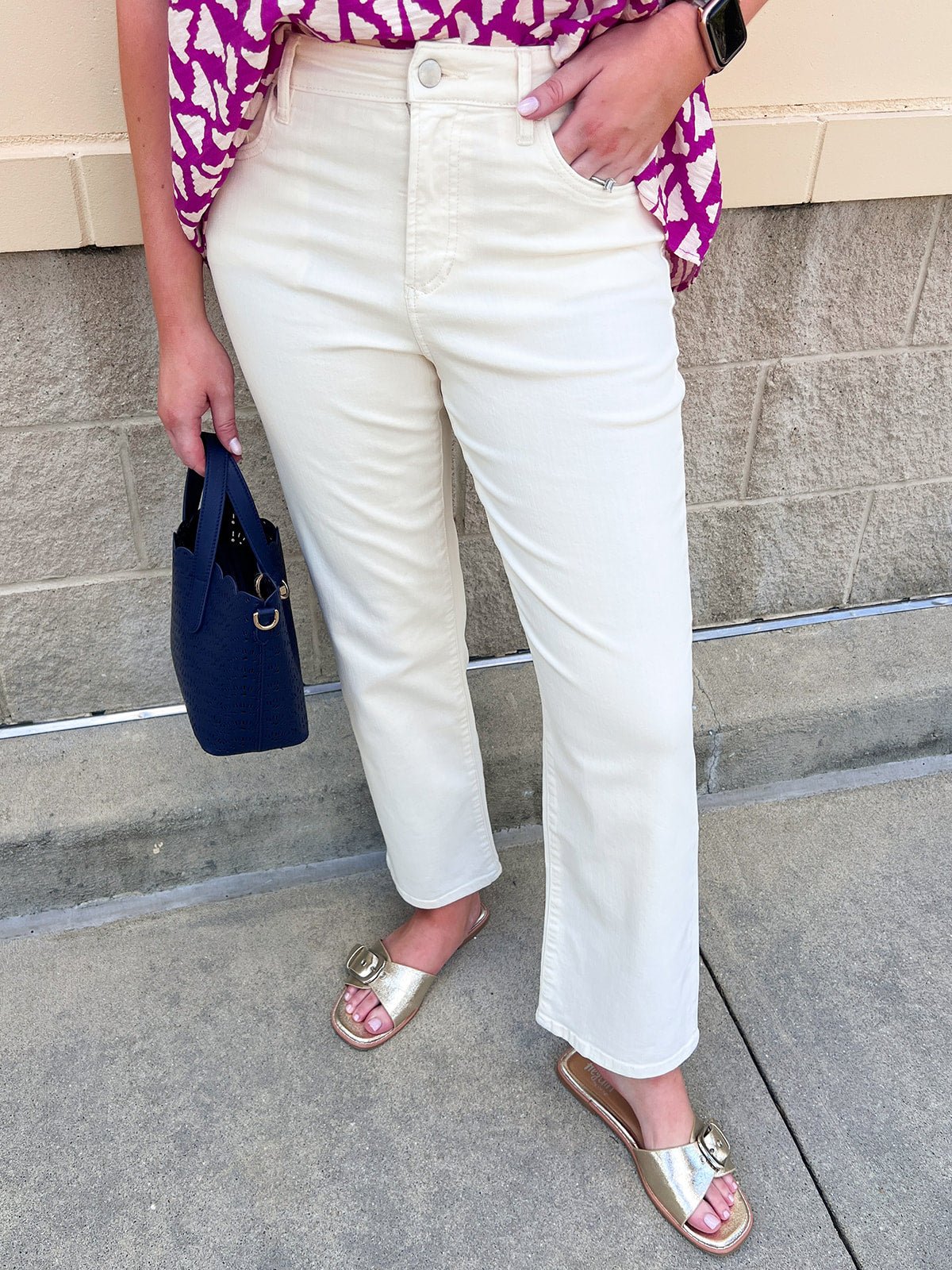[Dear John] Anika Straight Leg Jean in Wheat - The Pink Pineapple 850