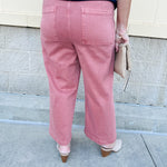[Dear John] Audrey High Rise Crop Jeans in Terracotta - The Pink Pineapple 850