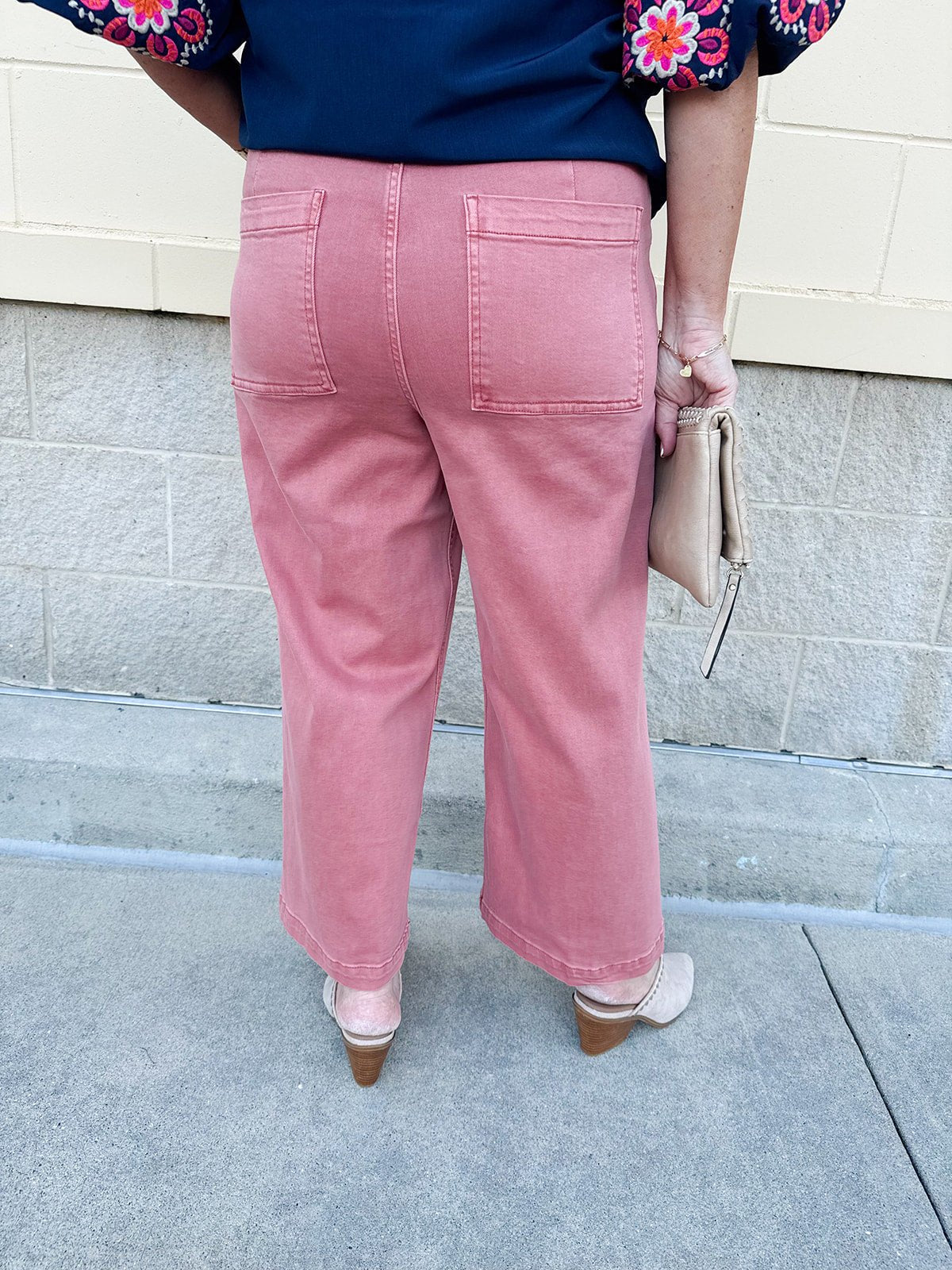 [Dear John] Audrey High Rise Crop Jeans in Terracotta - The Pink Pineapple 850