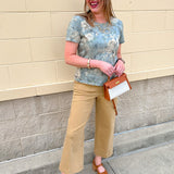 [Dear John] Audrey Wide Leg Jean in Khaki - The Pink Pineapple 850