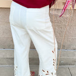 [Dear John] Audrey Wide Leg Jeans in Bayadera Lace - The Pink Pineapple 850