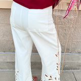 [Dear John] Audrey Wide Leg Jeans in Bayadera Lace - The Pink Pineapple 850