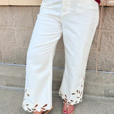 [Dear John] Audrey Wide Leg Jeans in Bayadera Lace - The Pink Pineapple 850