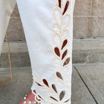 [Dear John] Audrey Wide Leg Jeans in Bayadera Lace - The Pink Pineapple 850