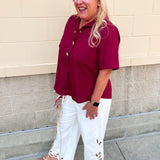 [Dear John] Audrey Wide Leg Jeans in Bayadera Lace - The Pink Pineapple 850