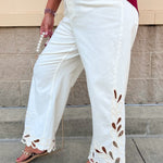 [Dear John] Audrey Wide Leg Jeans in Bayadera Lace - The Pink Pineapple 850