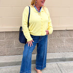 [Dear John] Audrey Wide Leg Jeans in Dark Wash - The Pink Pineapple 850