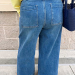 [Dear John] Audrey Wide Leg Jeans in Dark Wash - The Pink Pineapple 850