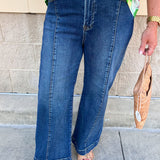 [Dear John] Audrey Wide Leg Jeans in Dark Wash - The Pink Pineapple 850