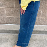 [Dear John] Audrey Wide Leg Jeans in Dark Wash - The Pink Pineapple 850