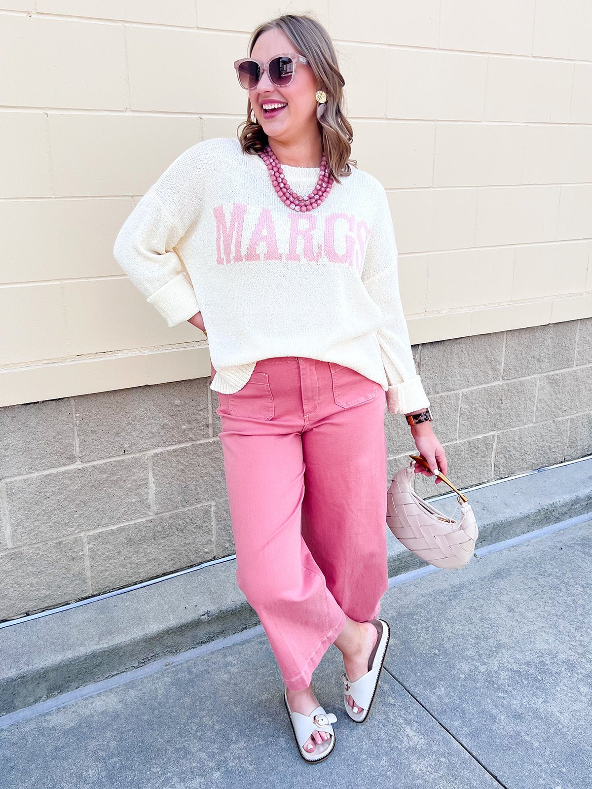 [Dear John] Audrey Wide Leg Jeans in Terracotta - The Pink Pineapple 850