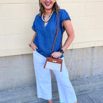 [Dear John] Audrey Wide Leg Jeans in White - The Pink Pineapple 850