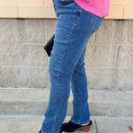 [Dear John] Blaire South Bay Mid Rise Straight Jeans - The Pink Pineapple 850