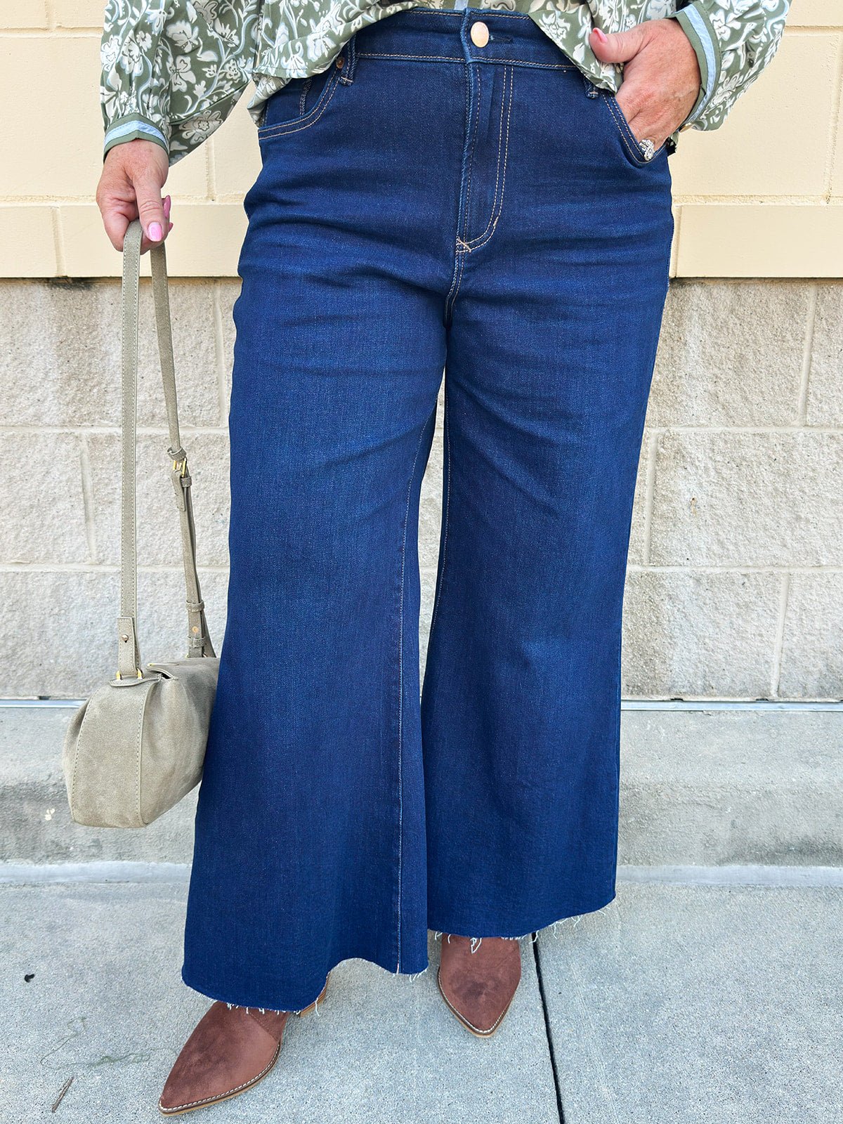 [Dear John] Bowie Wide Leg Jeans in Star Demand - The Pink Pineapple 850