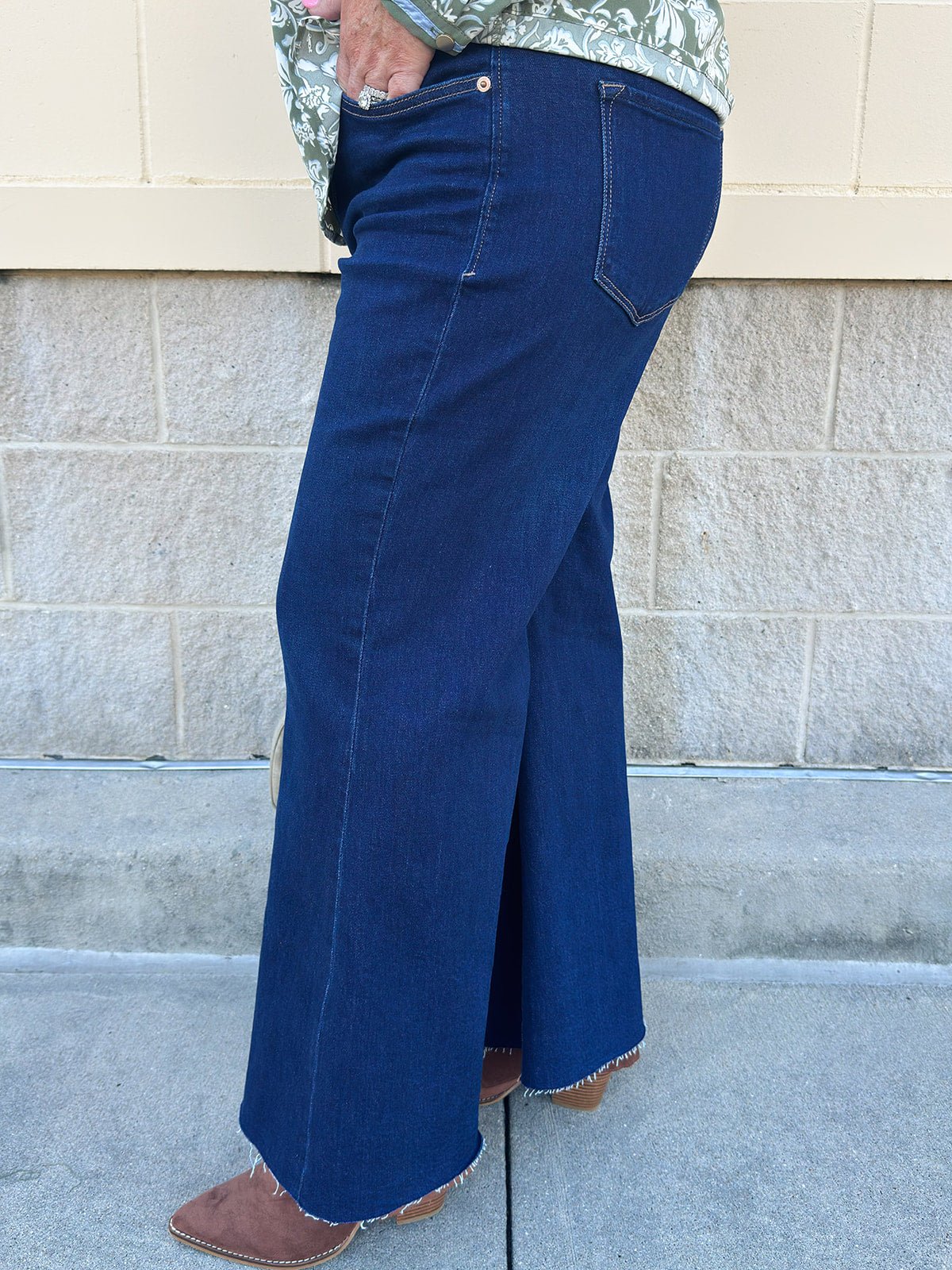 [Dear John] Bowie Wide Leg Jeans in Star Demand - The Pink Pineapple 850