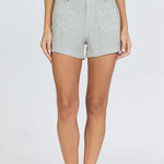 [Dear John] Carlisle High Rise Shorts in Abbey Stone - The Pink Pineapple 850