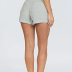 [Dear John] Carlisle High Rise Shorts in Abbey Stone - The Pink Pineapple 850