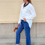 [Dear John] Galina Button Up in White - The Pink Pineapple 850