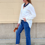 [Dear John] Galina Button Up in White - The Pink Pineapple 850