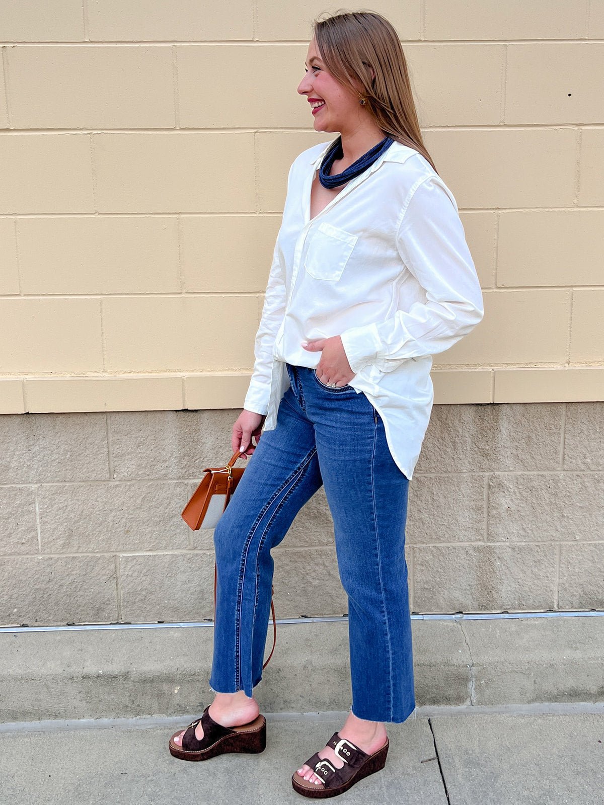 [Dear John] Galina Button Up in White - The Pink Pineapple 850