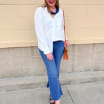 [Dear John] Galina Button Up in White - The Pink Pineapple 850