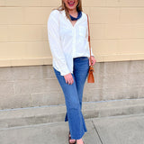 [Dear John] Galina Button Up in White - The Pink Pineapple 850
