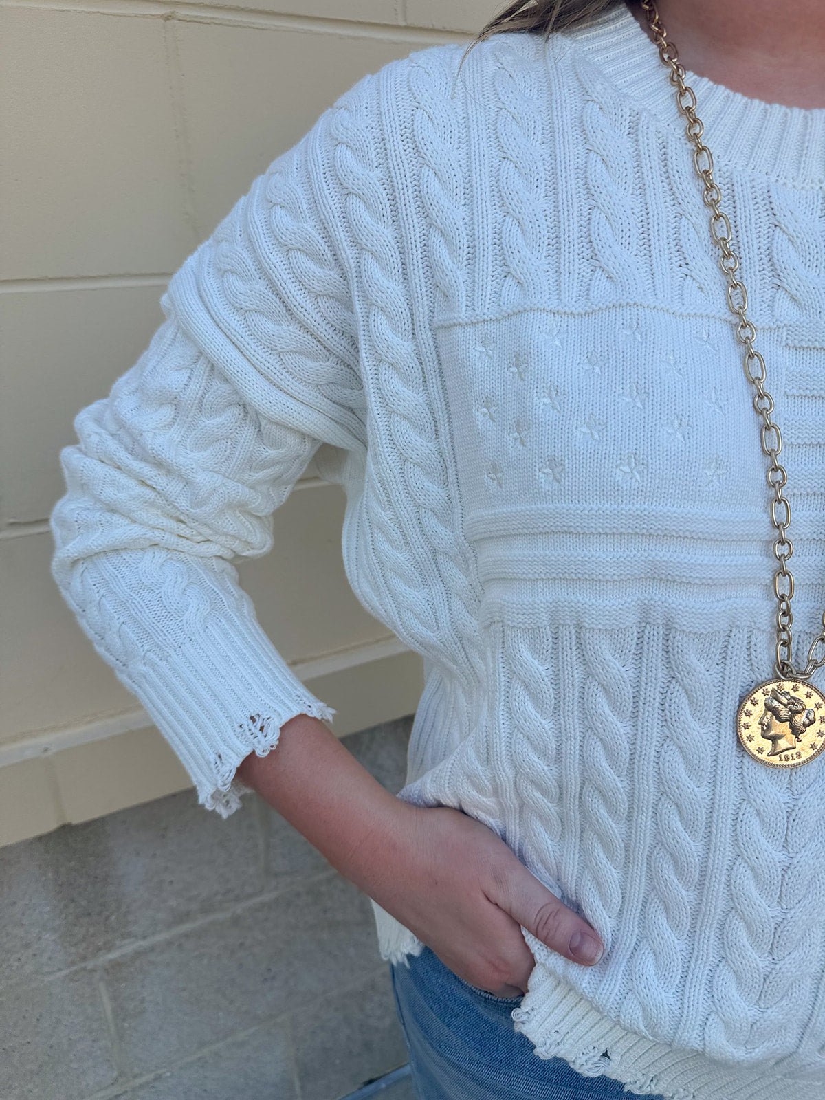 [Dear John] Heritage Sweater - The Pink Pineapple 850