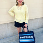 [Dear John] High Rise Hampton Shorts in Zodiac - The Pink Pineapple 850