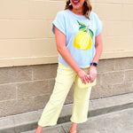 [Dear John] Holly Cropped Jeans in Butter Yellow - The Pink Pineapple 850