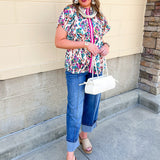 [Dear John] Holly Straight Leg Cuffed Jeans in Natal - The Pink Pineapple 850