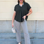 [Dear John] Holly Straight Leg Jean in Mink - The Pink Pineapple 850