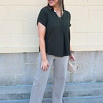 [Dear John] Holly Straight Leg Jean in Mink - The Pink Pineapple 850
