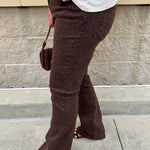 [Dear John] Jaxtyn Leopard Mid Rise Jeans - The Pink Pineapple 850