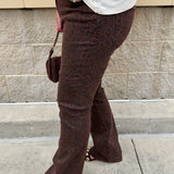 [Dear John] Jaxtyn Leopard Mid Rise Jeans - The Pink Pineapple 850