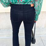 [Dear John] Jaxtyn Velvet Mid Rise Bootcut Jeans - The Pink Pineapple 850