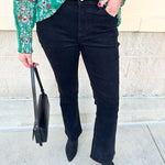 [Dear John] Jaxtyn Velvet Mid Rise Bootcut Jeans - The Pink Pineapple 850