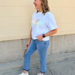 [Dear John] Jeanne Blume Flare Cropped Jeans - The Pink Pineapple 850