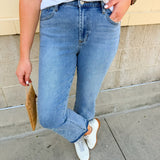 [Dear John] Jeanne Blume Flare Cropped Jeans - The Pink Pineapple 850