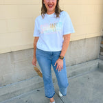 [Dear John] Jeanne Blume Flare Cropped Jeans - The Pink Pineapple 850