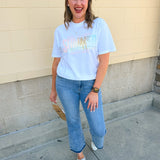 [Dear John] Jeanne Blume Flare Cropped Jeans - The Pink Pineapple 850
