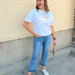 [Dear John] Jeanne Blume Flare Cropped Jeans - The Pink Pineapple 850