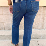 [Dear John] Jeanne Evergreen Flare Cropped Jeans - The Pink Pineapple 850