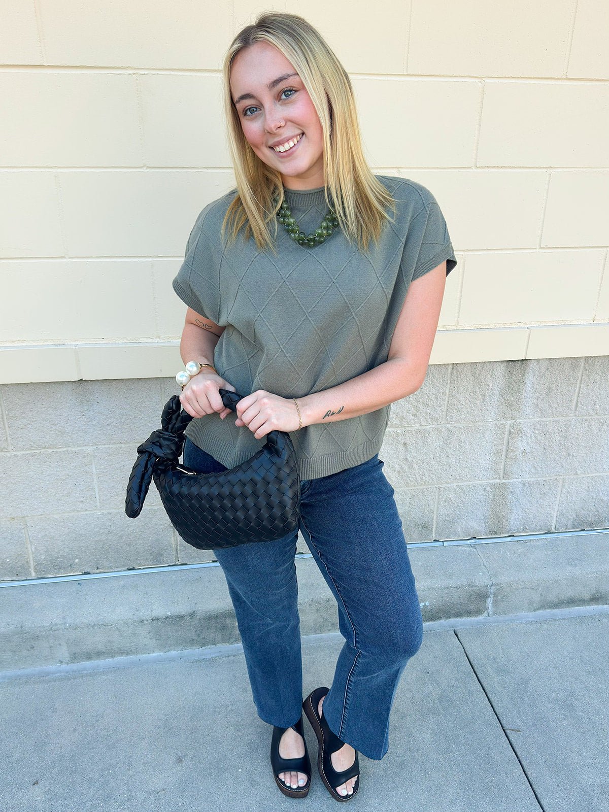 [Dear John] Jeanne Flare Jean in Callaway - The Pink Pineapple 850