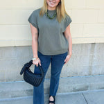 [Dear John] Jeanne Flare Jean in Callaway - The Pink Pineapple 850