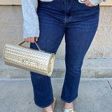 [Dear John] Jeanne Mid-Rise Cropped Flare Jeans in Richmond - The Pink Pineapple 850
