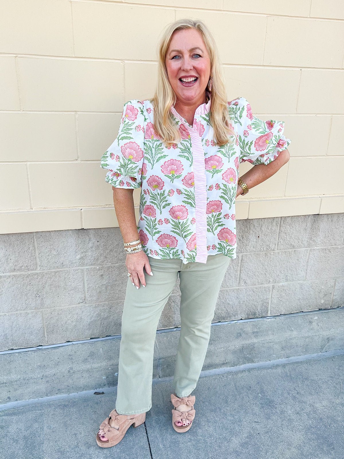 [Dear John] Jeanne Mid - Rise Flare Jeans in Abbey Stone - The Pink Pineapple 850