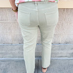 [Dear John] Jeanne Mid - Rise Flare Jeans in Abbey Stone - The Pink Pineapple 850