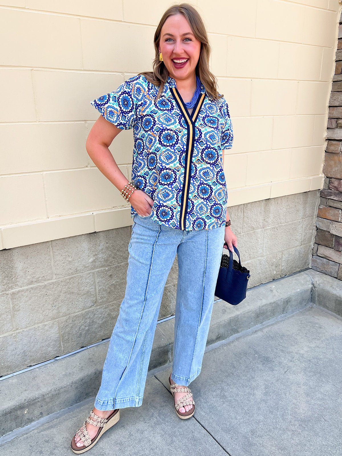 [Dear John] Lily High Rise Straight Leg Jean in Monorail - The Pink Pineapple 850
