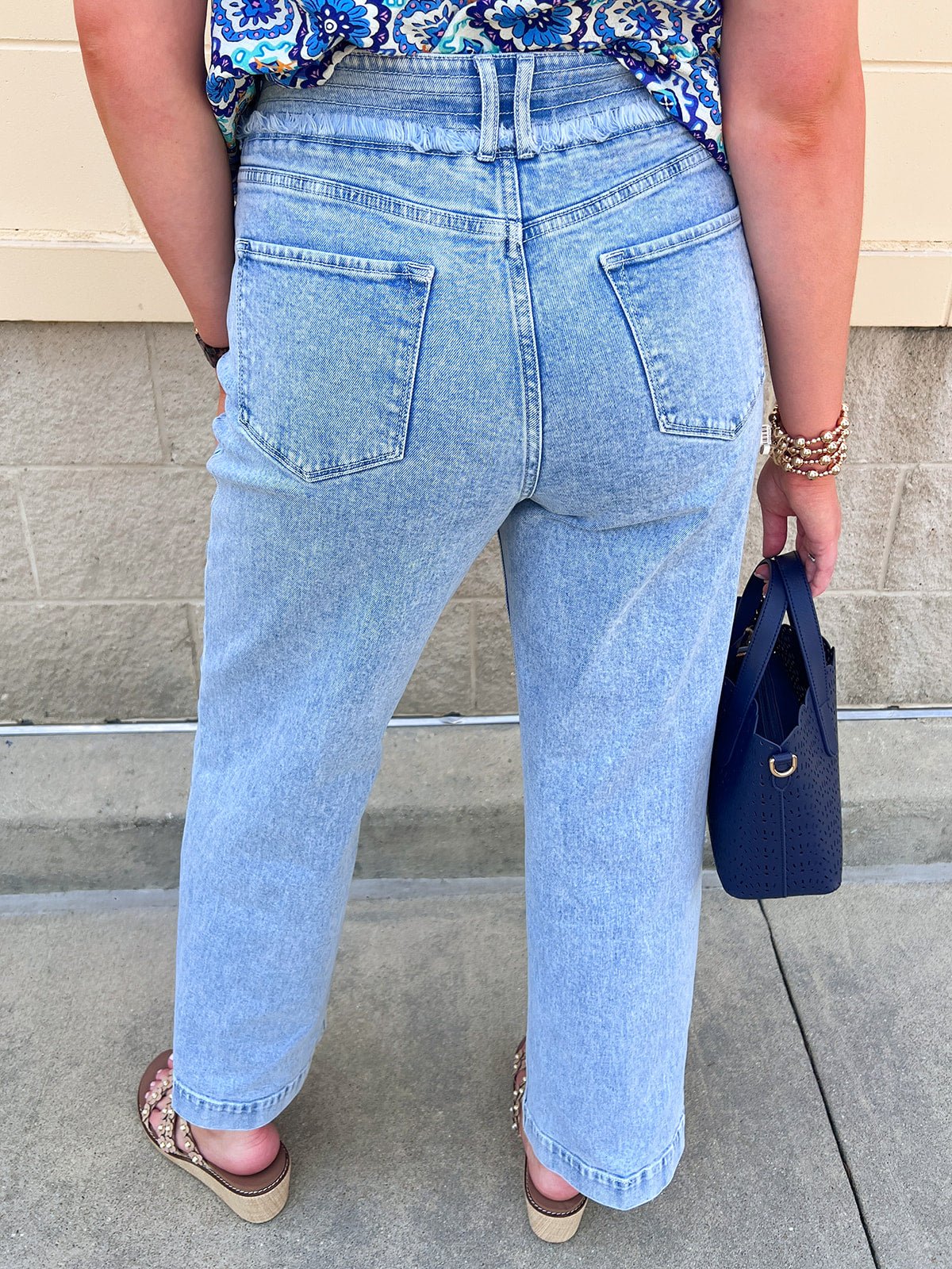 [Dear John] Lily High Rise Straight Leg Jean in Monorail - The Pink Pineapple 850