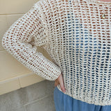 [Dear John] Open Knit Sweater - The Pink Pineapple 850